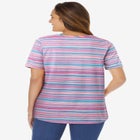 Notch-Neck Pocket Tee image number null