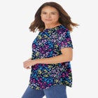 Notch-Neck Pocket Tee image number null