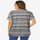 Notch-Neck Pocket Tee image number null