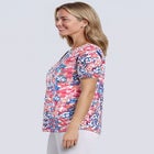 Notch-Neck Pocket Tee image number null