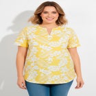 Notch-Neck Pocket Tee image number null