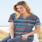 Notch-Neck Pocket Tee image number null