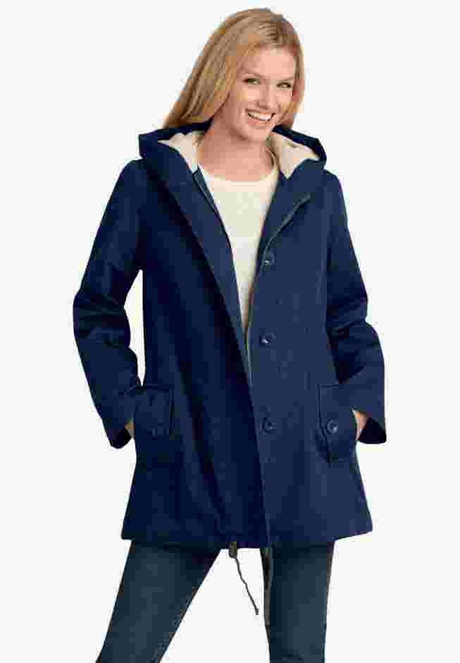 Sherpa-Lined Hooded Parka image number 0