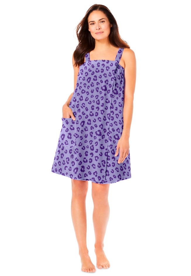 Dreams & Co.® Velour Towel Wrap image number 4