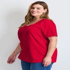 Smocked Squareneck Top image number 2
