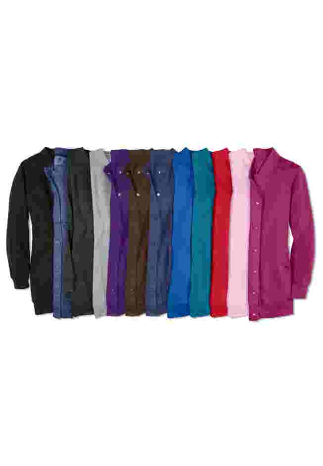 Fleece Baseball Jacket image number 3