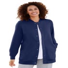 Fleece Baseball Jacket image number null