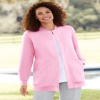 Fleece Baseball Jacket image number null