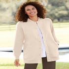Fleece Baseball Jacket image number null