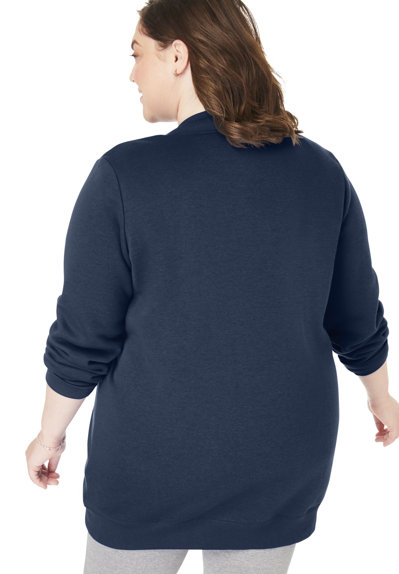 Fleece Baseball Jacket image number 2