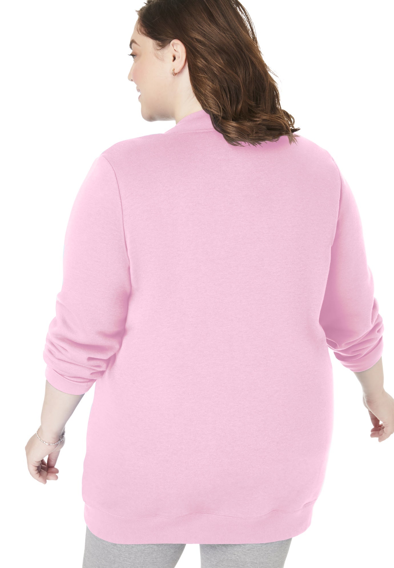 Fleece Baseball Jacket image number 1