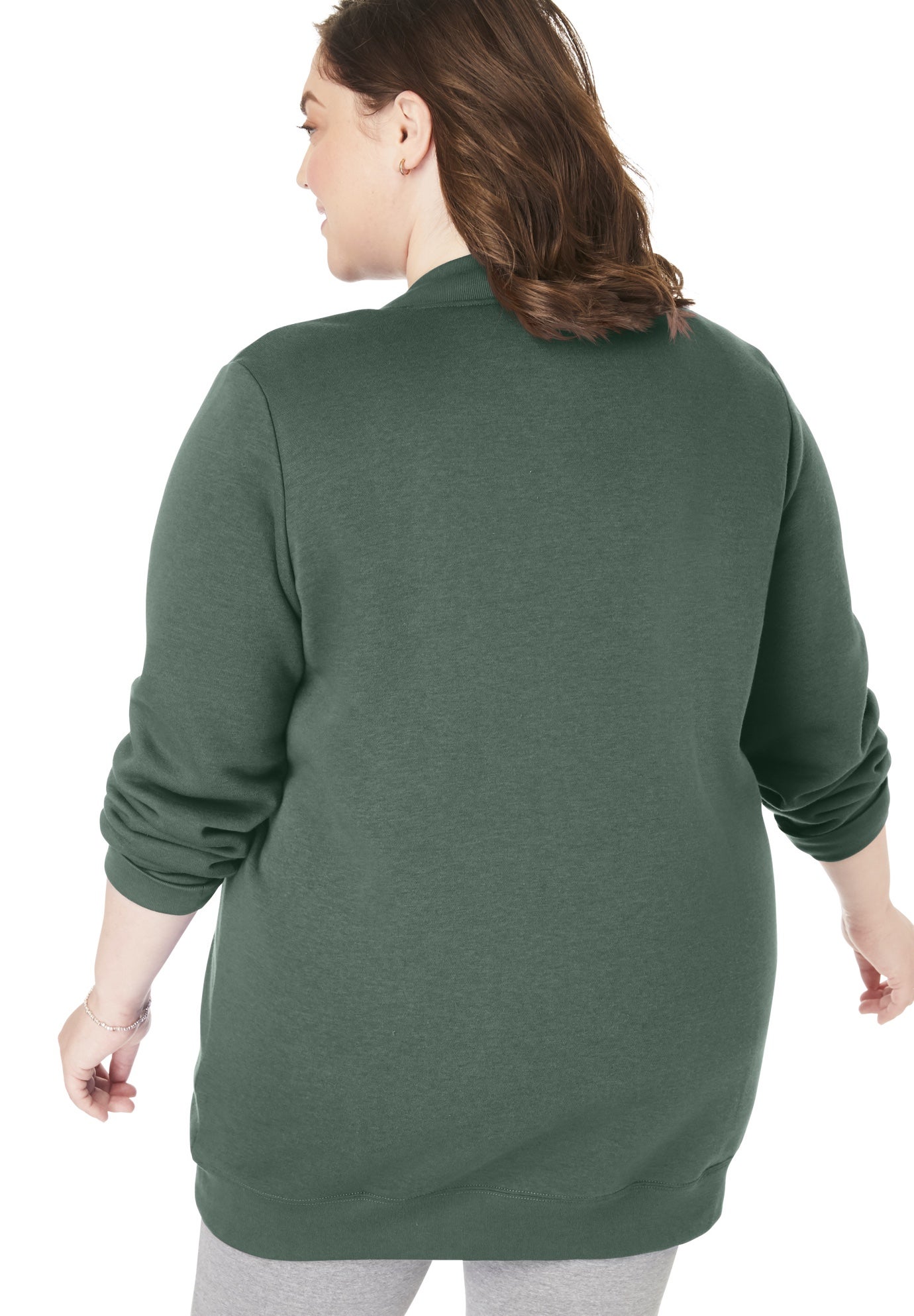 Fleece Baseball Jacket image number 1