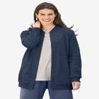 Fleece Baseball Jacket image number null