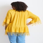  Crochet Fringe Trim Tunic image number 1