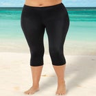 Chlorine Resistant Swim Capri image number null