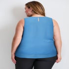 Sleeveless Double Layer Swing Tank image number 1
