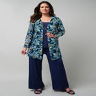 Everyday Stretch Knit Open Front Cardigan image number null