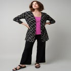 Everyday Stretch Knit Open Front Cardigan image number null