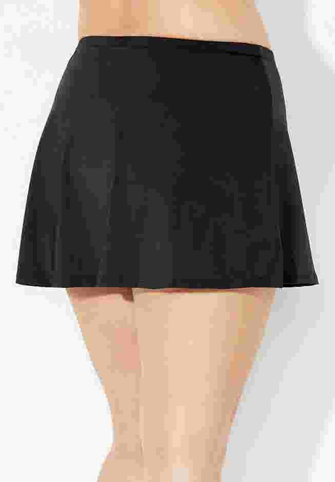 Chlorine Resistant A-line Swim Skirt image number 1