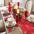 16-pc. Red Flatware Set image number null