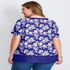 Color Block Hem Top image number null