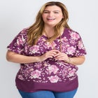 Color Block Hem Top image number null