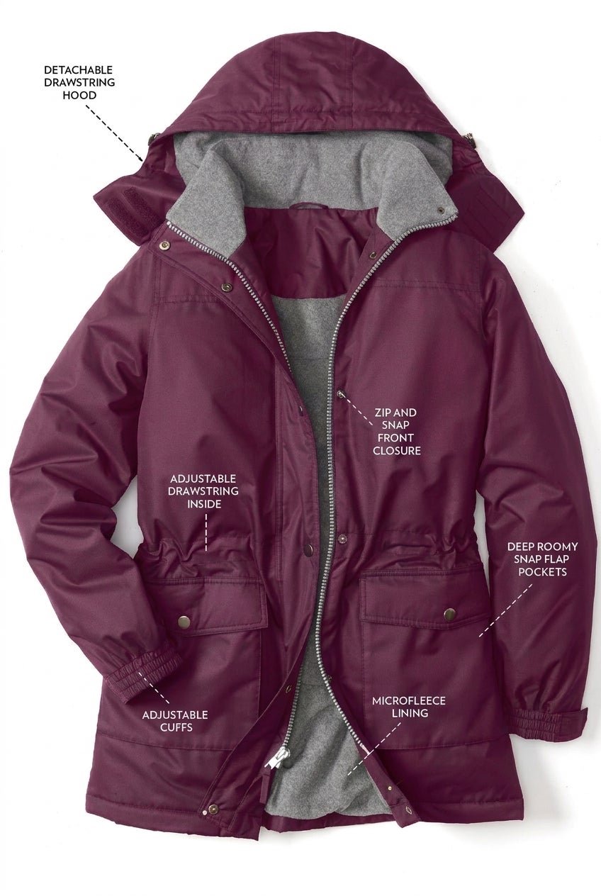 Microfiber Parka image number 1
