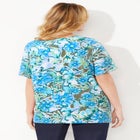 Suprema&reg; Short Sleeve V-Neck Tee image number null