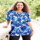 Suprema&reg; Ultra-Soft Scoopneck Tee image number null