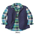 Zip-Front Quilted Vest image number 3