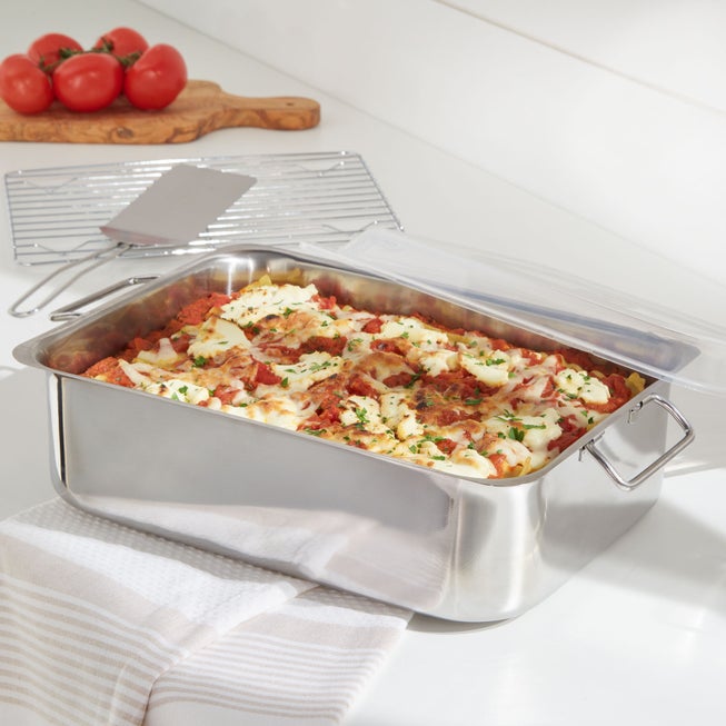 4-Pc. All-In-One Roaster & Lasagna Pan image number 0