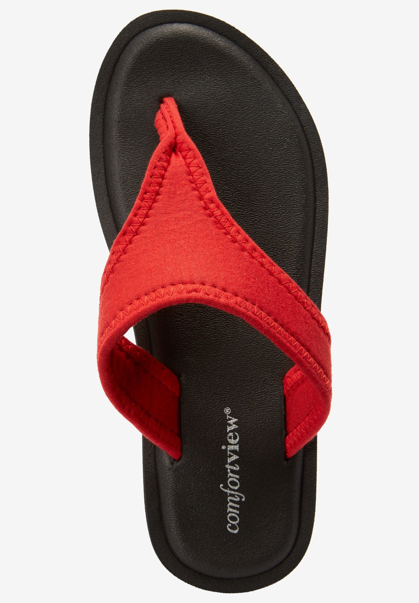 The Sylvia Soft Footbed Thong Slip On Sandal image number 4