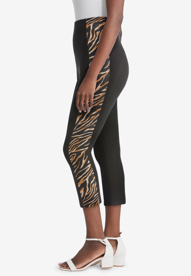 Everyday Stretch Cotton Capri Legging image number 1