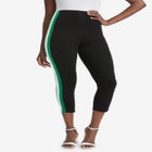 Everyday Stretch Cotton Capri Legging image number null