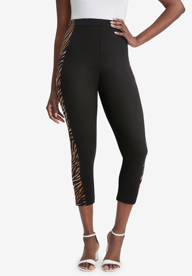 Everyday Stretch Cotton Capri Legging image number 0