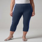 Everyday Stretch Cotton Capri Legging image number 1
