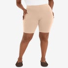 Everyday Stretch Cotton Bike Short image number null