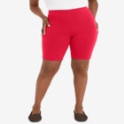 Everyday Stretch Cotton Bike Short image number null