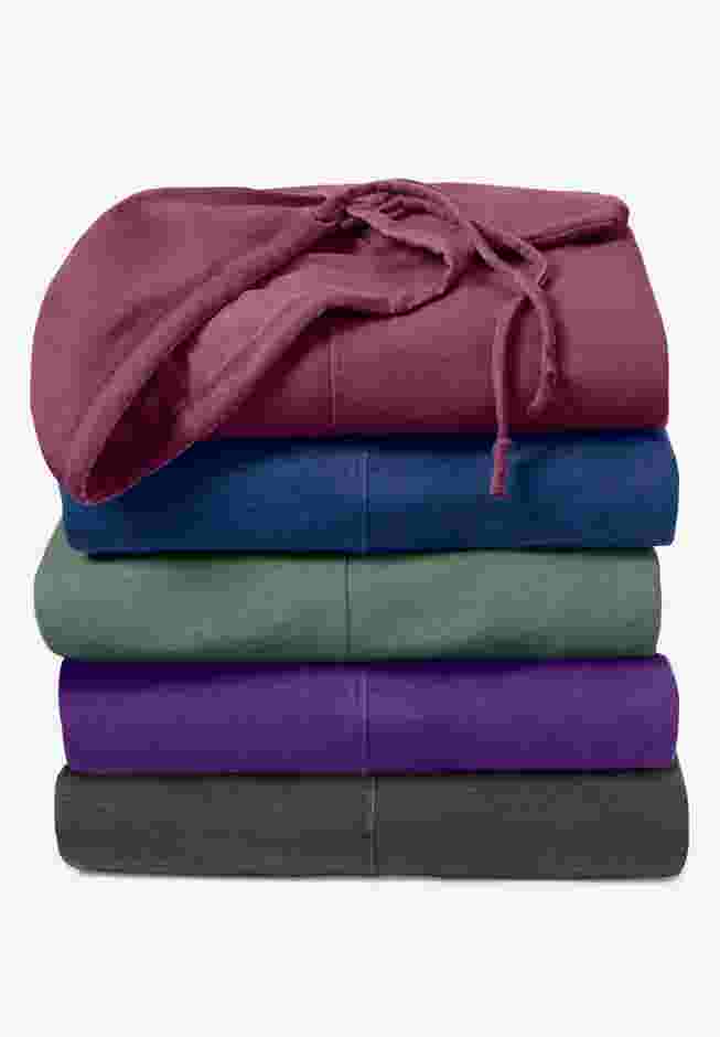Pleat-Back Swing Hoodie Sweatshirt image number 6