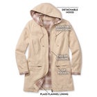 Flannel-Lined Denim Jacket image number 3