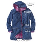 Flannel-Lined Denim Jacket image number 3