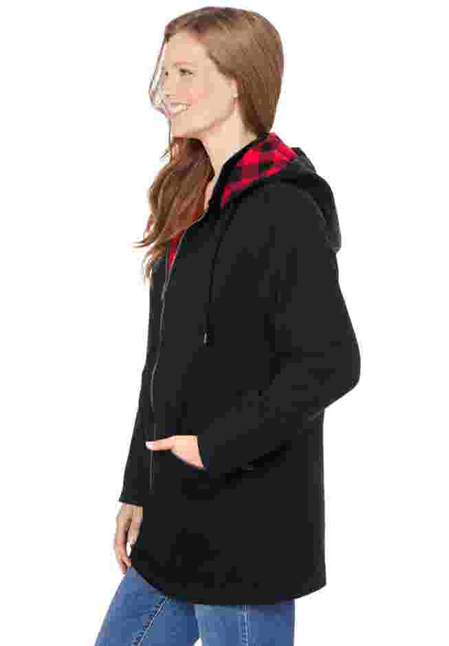 Flannel-Lined Denim Jacket image number 2