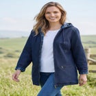 Flannel-Lined Denim Jacket image number null