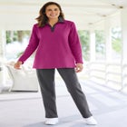 2-Piece Fleece Polo Set image number null