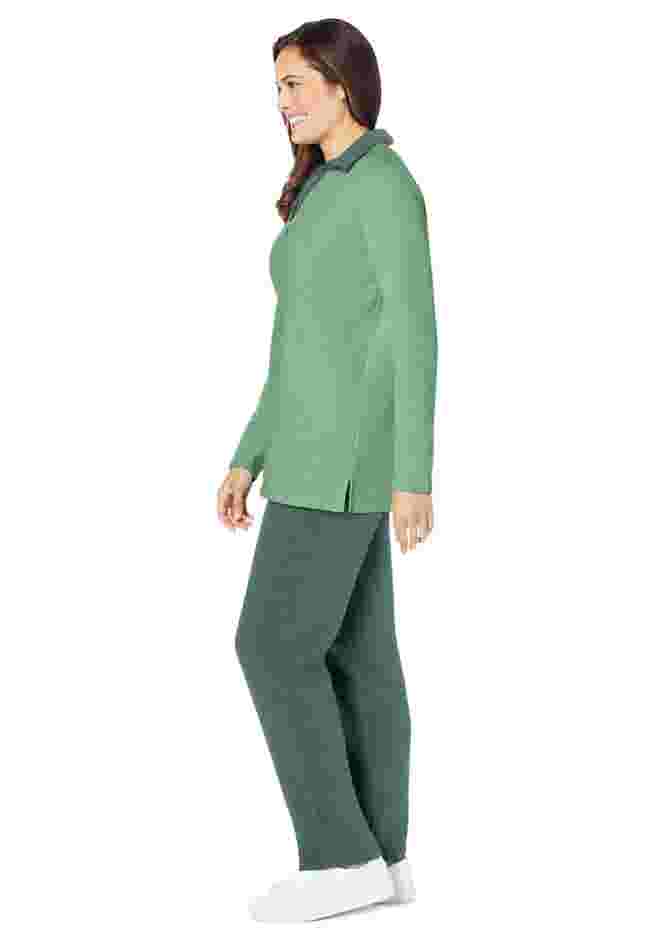 2-Piece Fleece Polo Set image number 2