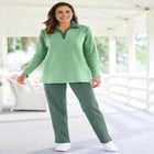 2-Piece Fleece Polo Set image number null