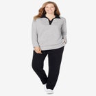 2-Piece Fleece Polo Set image number null