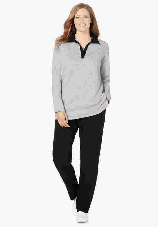 2-Piece Fleece Polo Set image number 0