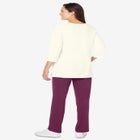 Floral Tee and Pant Set image number null