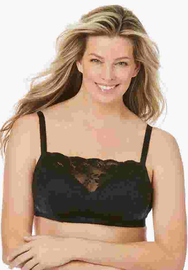 Lace Wireless Cami Bra image number 0